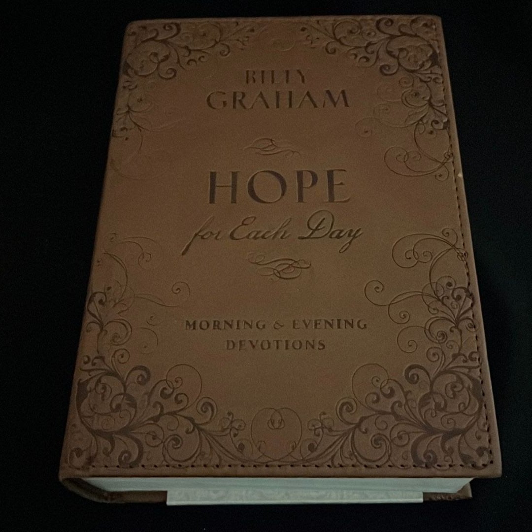 Hope for Each Day by Billy Graham, Hardcover Pangobooks
