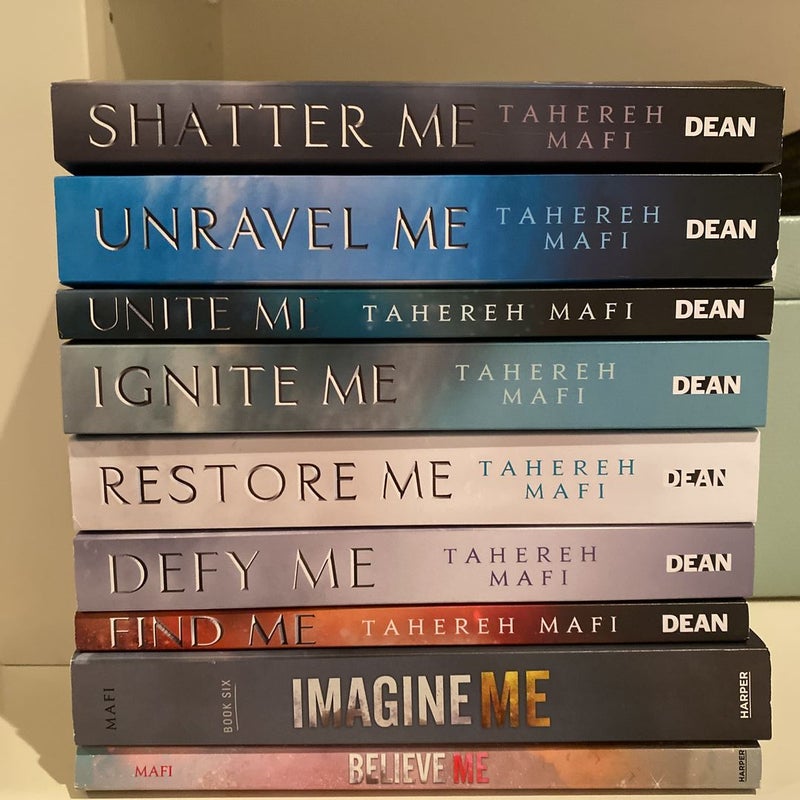 Shatter Me Series by Tahereh Mafi, Paperback