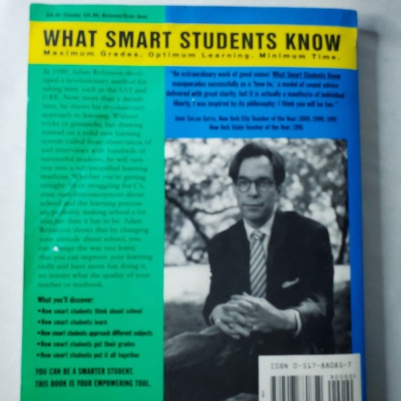 What smart students know