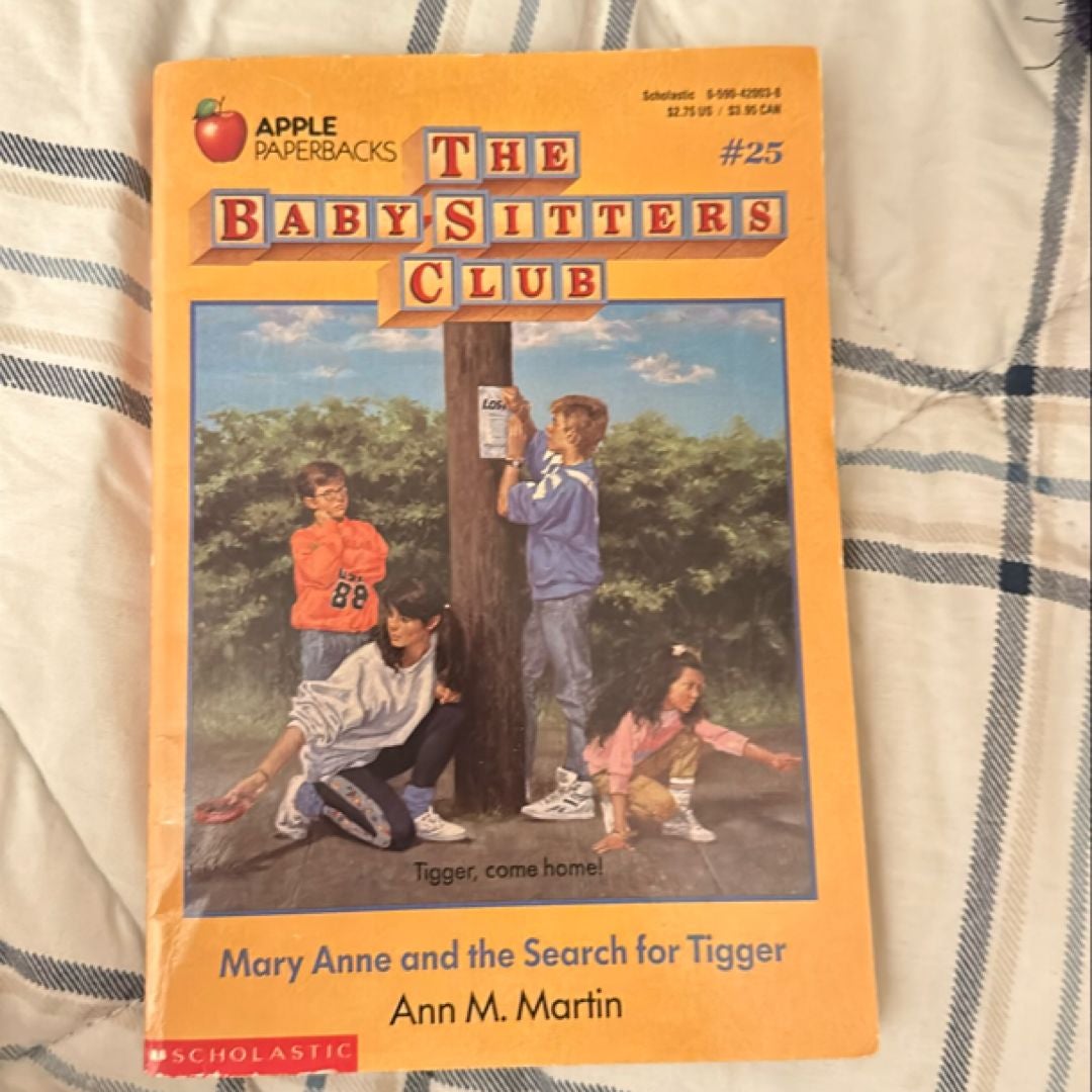 Mary Anne and the Search for Tigger