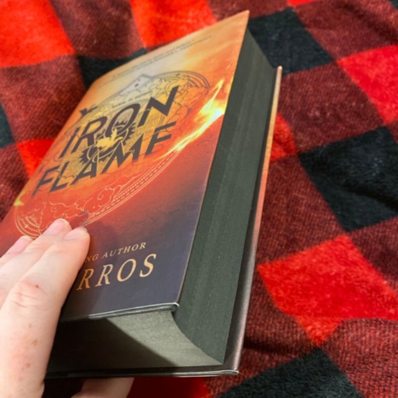 Iron Flame (first edition , sprayed edges)