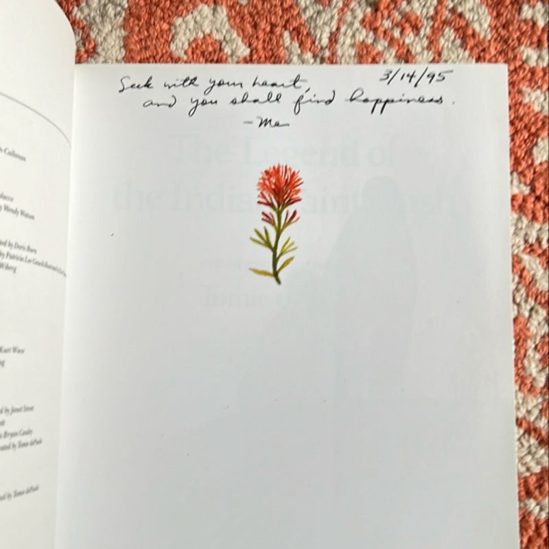 The Legend of the Indian Paintbrush