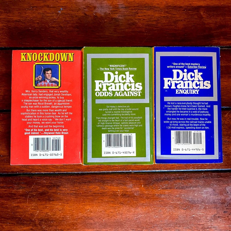 Vintage Dick Francis Bundle