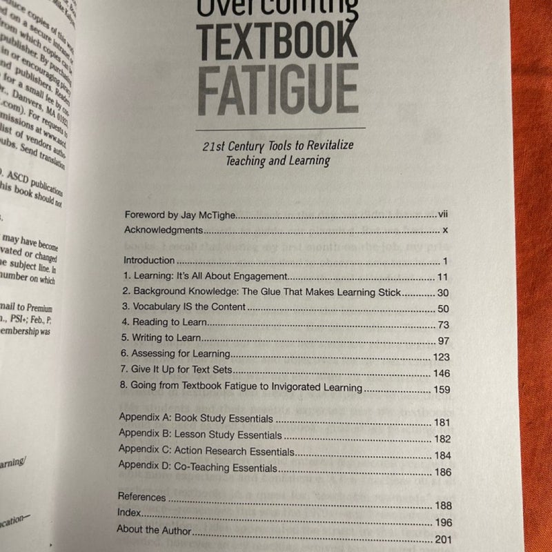 Overcoming Textbook Fatigue