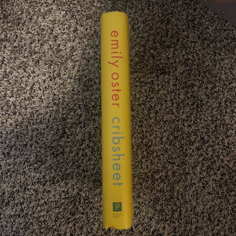 Cribsheet by Emily Oster, Hardcover Pangobooks