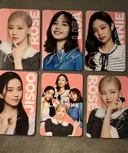 BLACKPINK x OREO photo cards