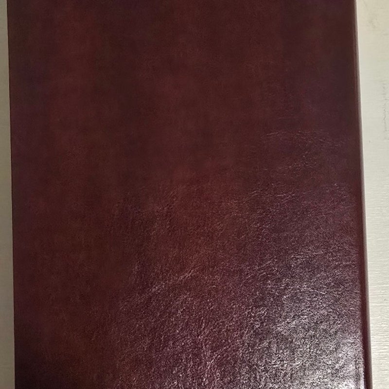 The New Inductive Study Bible (NASB, Milano Softone, Burgundy)