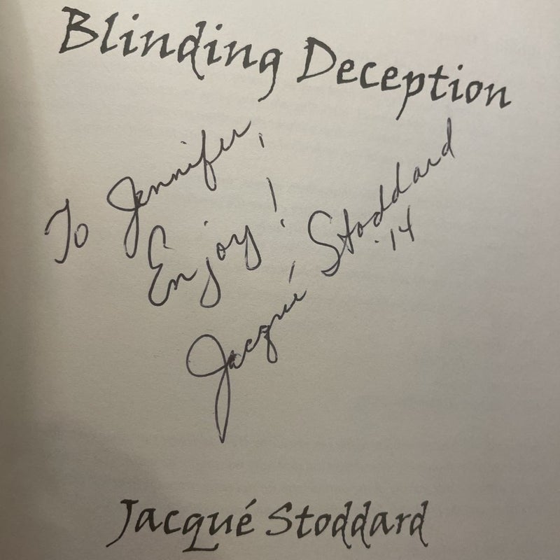 Blinding Deception ( Autographed )