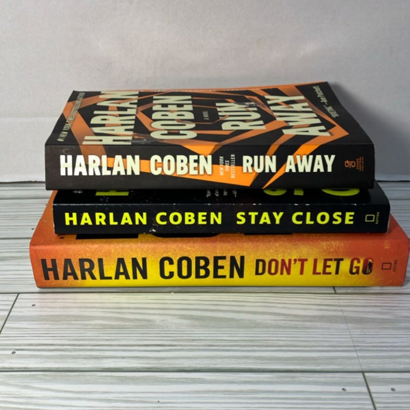 Harlan Coben Bundle: Run Away, Stay Close, Don’t Let Go