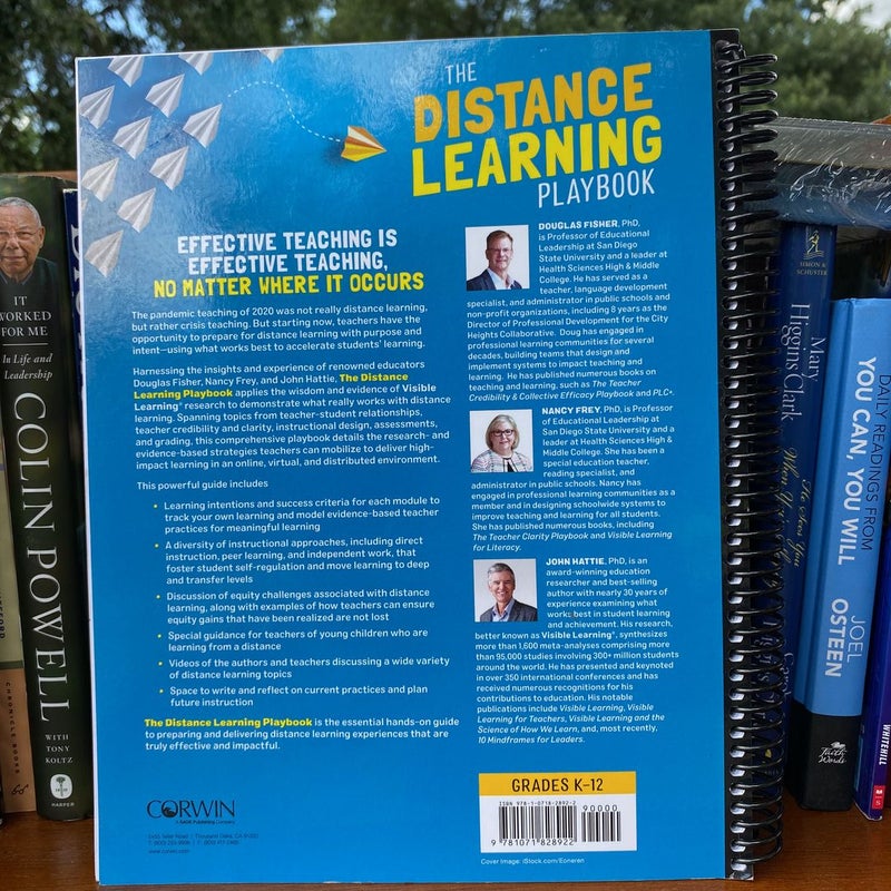The Distance Learning Playbook, Grades K-12