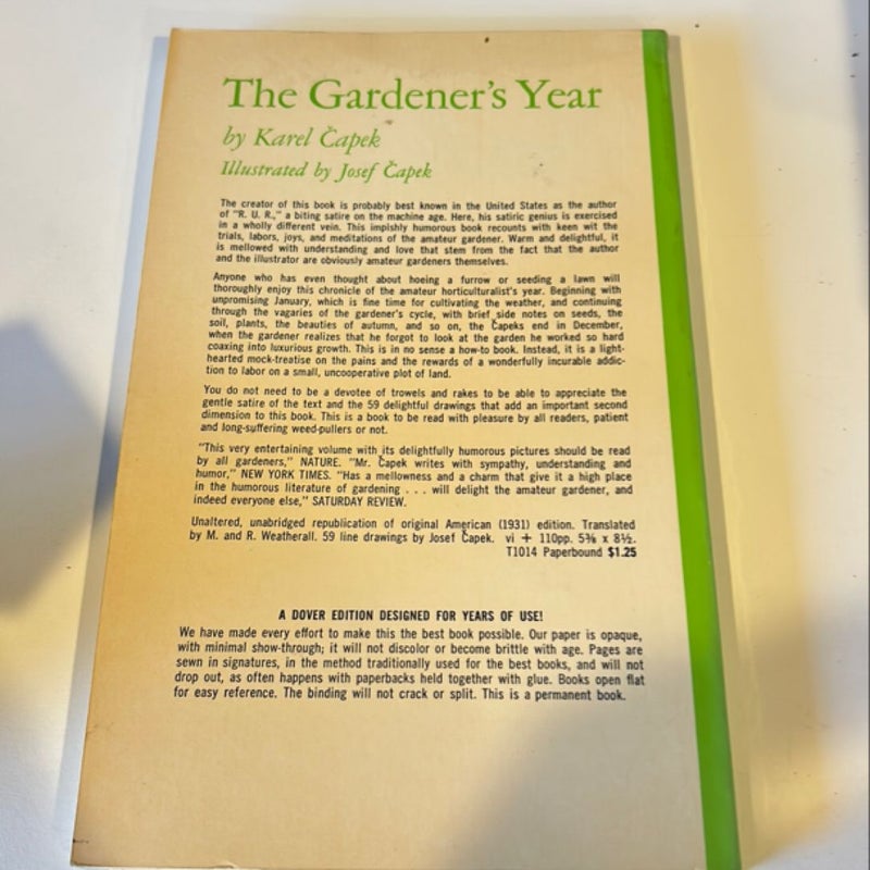 The Gardener’s Year 