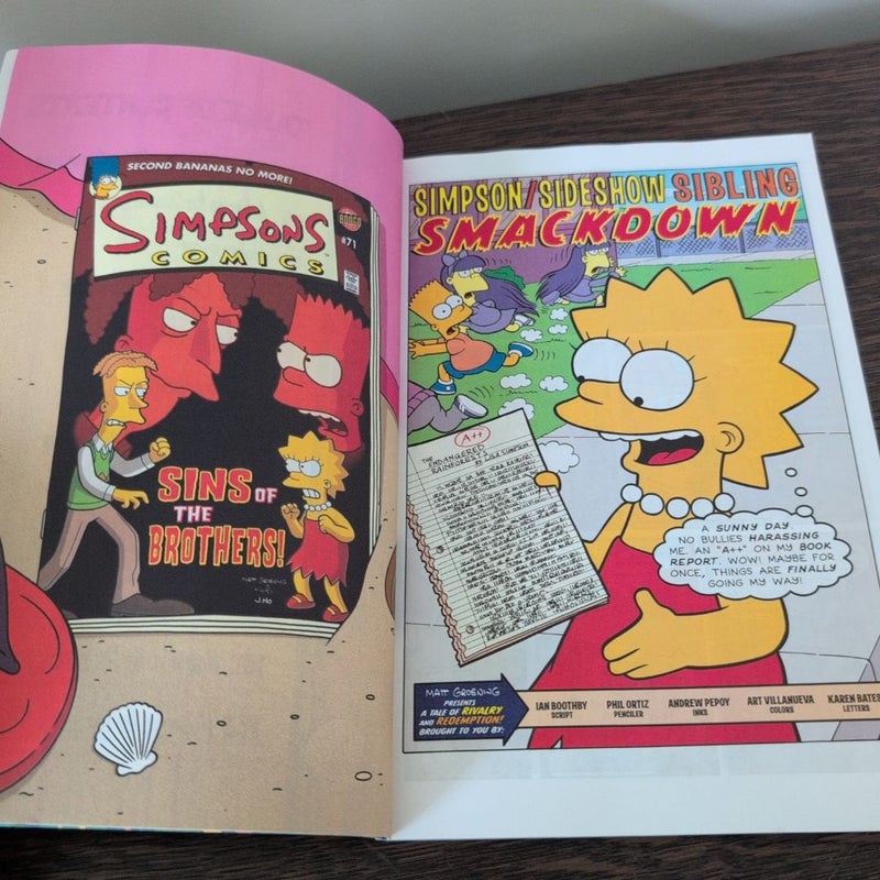 Simpsons Comics Beach Blanket Bongo