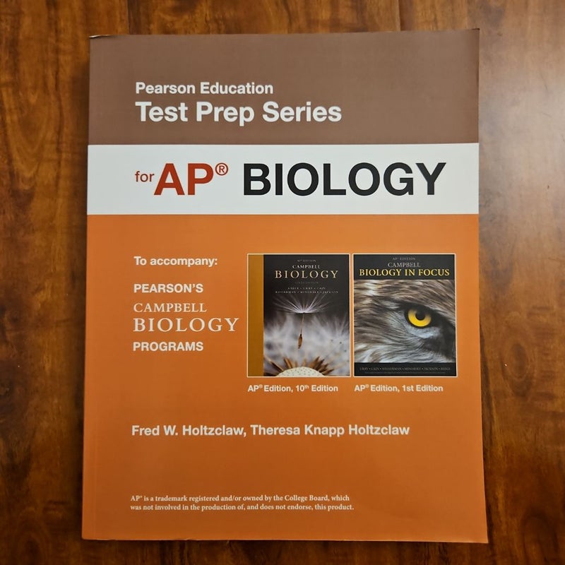 Preparing for the Biology AP* Exam (School Edition)