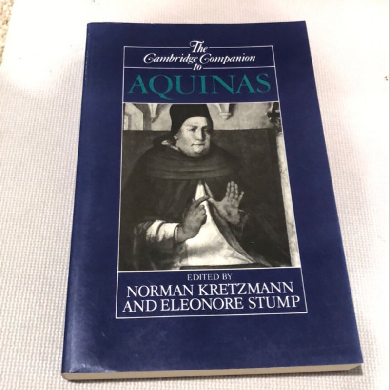 The Cambridge Companion to Aquinas