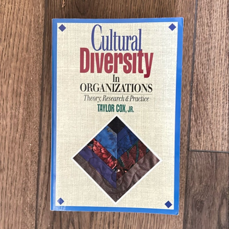 Cultural Diversity in Organizations