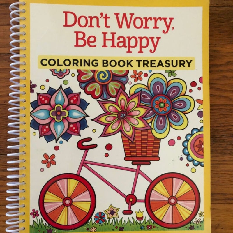 Don't Worry, Be Happy Coloring Book Treasury