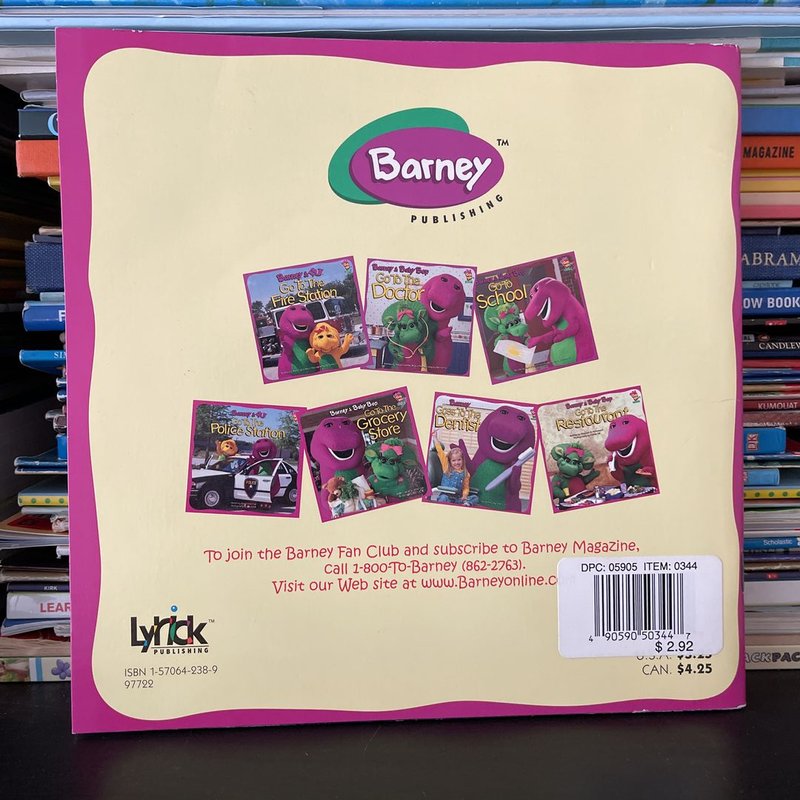 Barney & BJ Go to the Police Station by , Paperback | Pangobooks