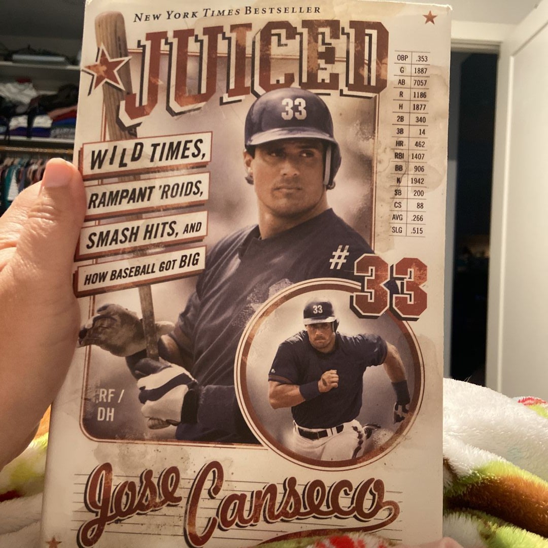 Jose Canseco book autobiography Juiced by Jose Canseco Baseball Biography