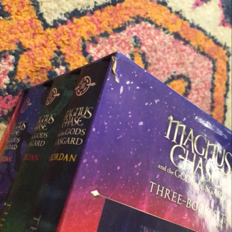 Magnus Chase and the Gods of Asgard Hardcover Boxed Set (Magnus Chase and the Gods of Asgard)