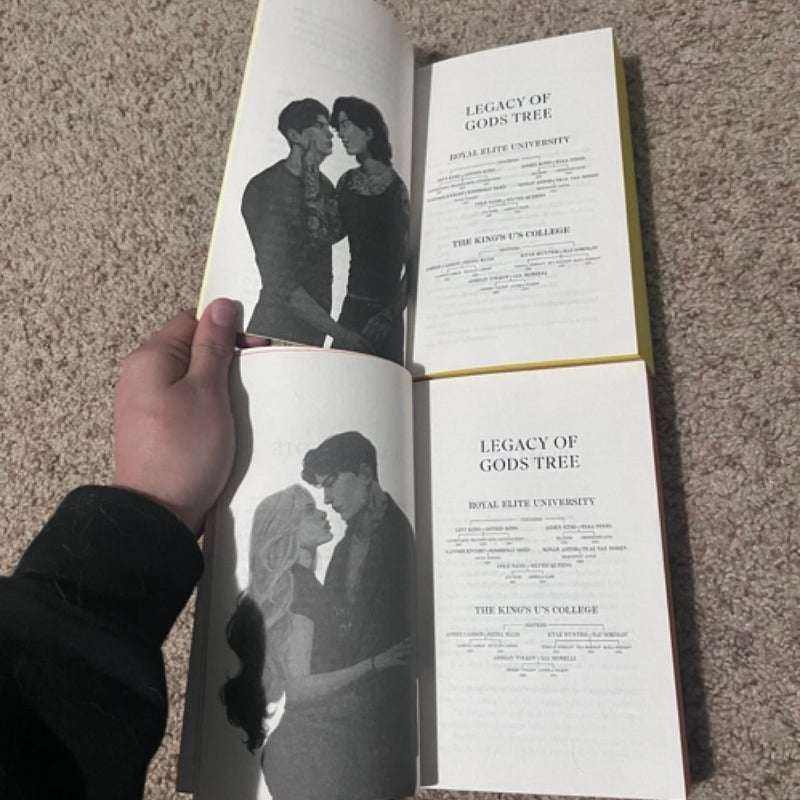 Rina Kent Legacy of Gods deluxed editions