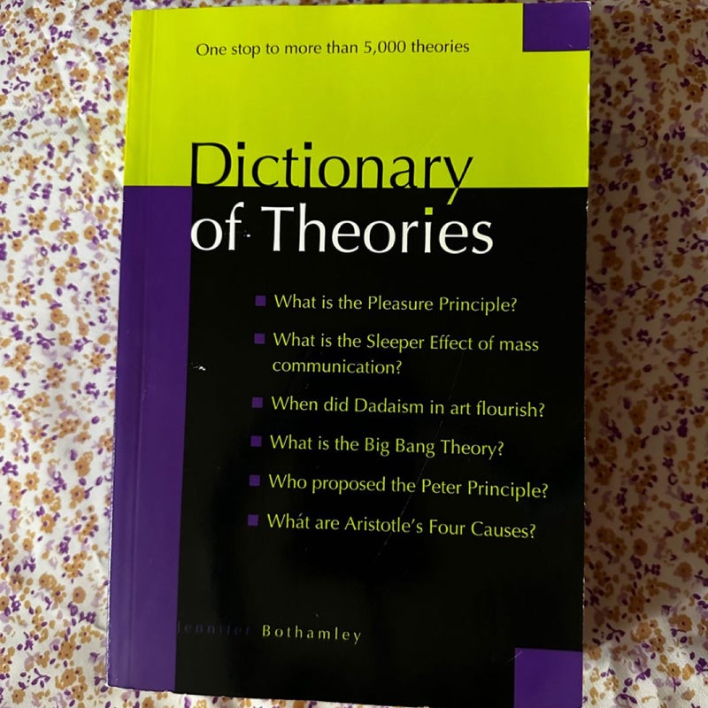 Dictionary of Theories