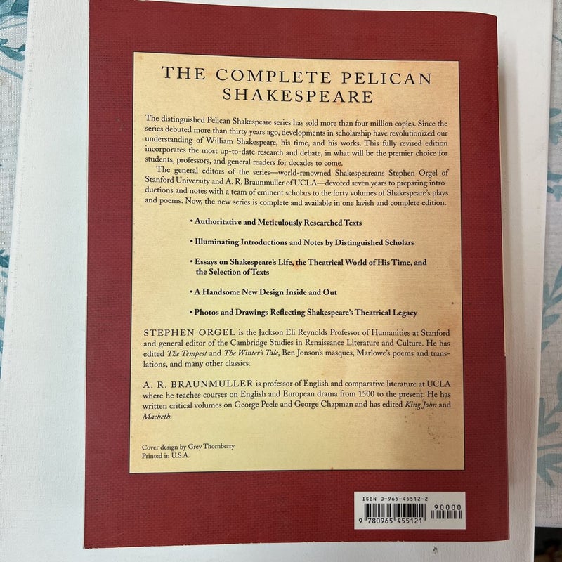 The complete pelican shakespeace 