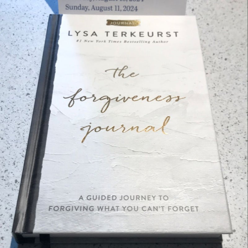 The Forgiveness Journal: a Guided Journey to Forgiving What You Can't Forget