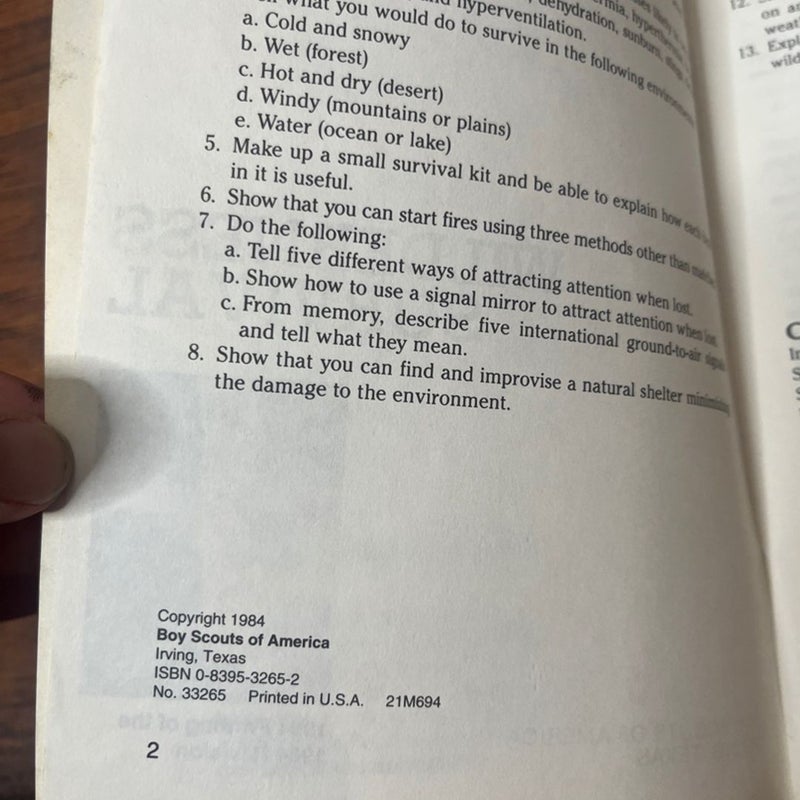 Wilderness Survival 
