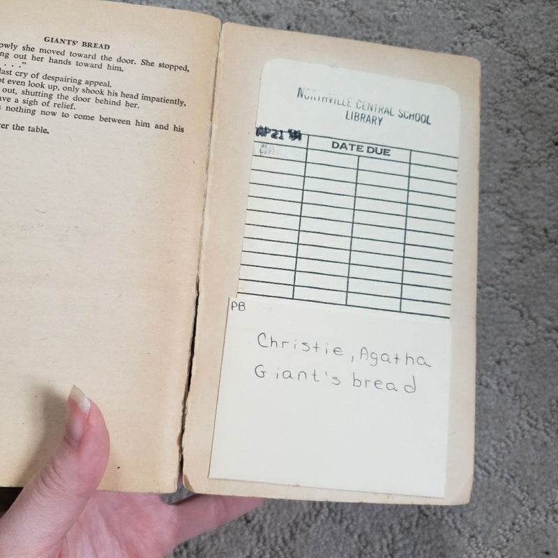 Giant's Bread (1st New Dell Edition Printing, 1975) 