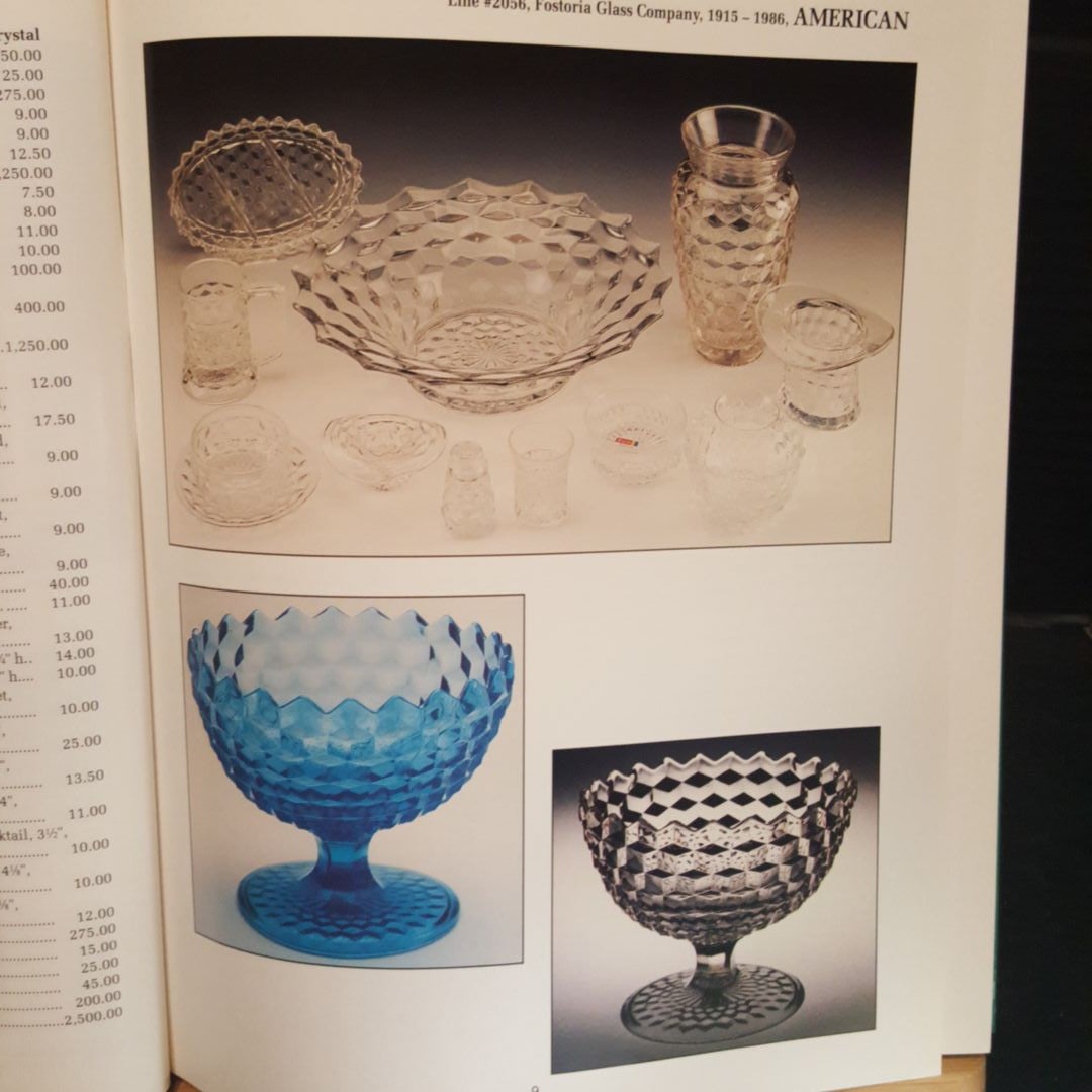 Elegant Glassware Of The Depression Era By Gene Florence Hardcover   E125900f 34e5 489e 878d 2aa28e8097b4