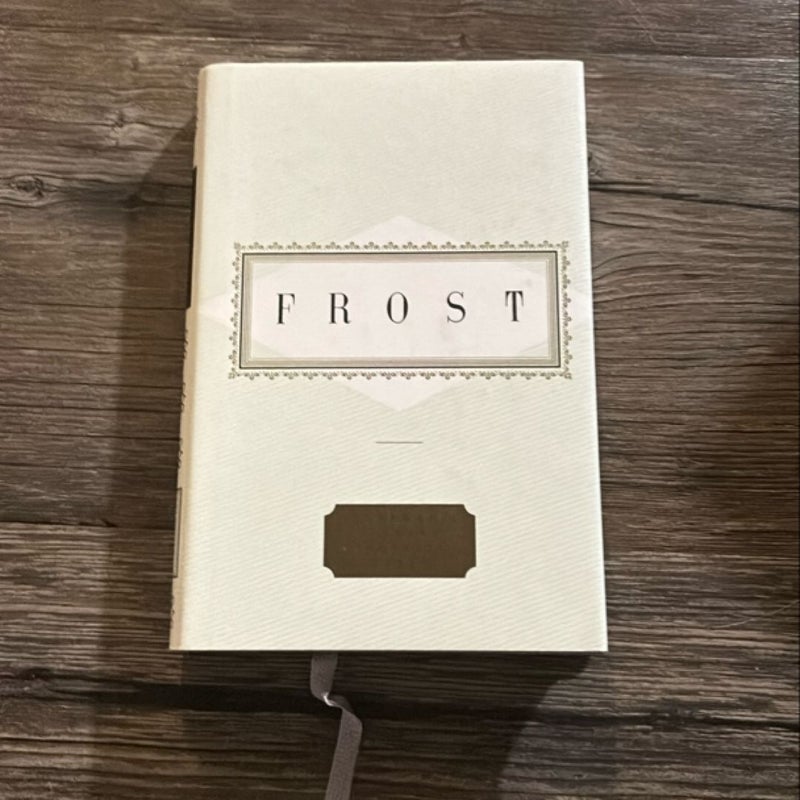 Frost: Poems