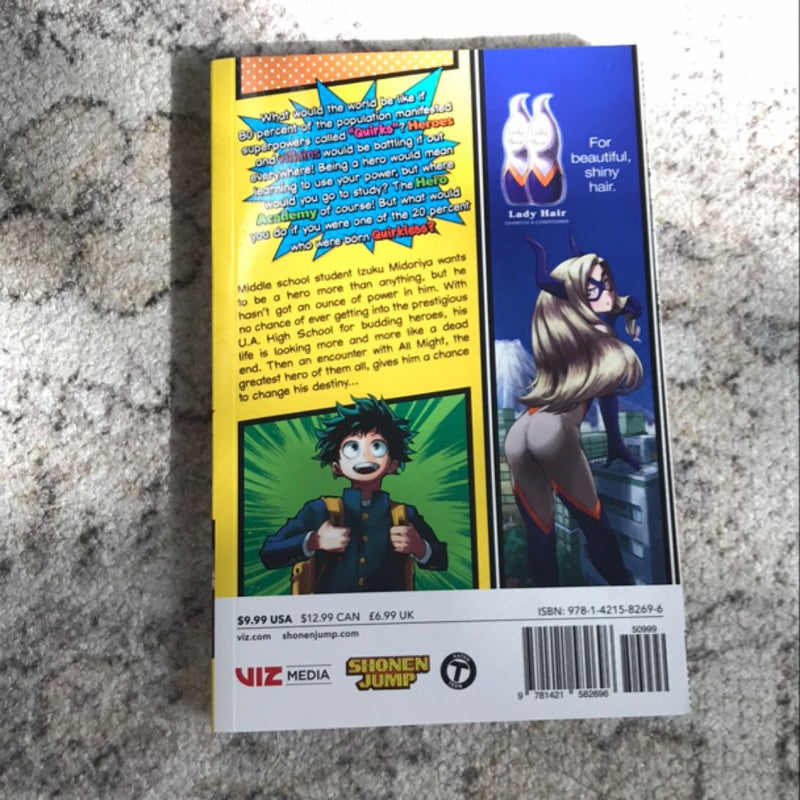 My Hero Academia, Vol. 1