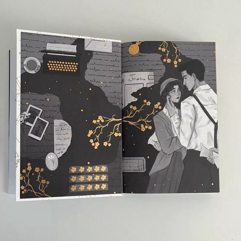 Fairyloot Divine Rivals + Ruthless Vows by Rebecca Ross