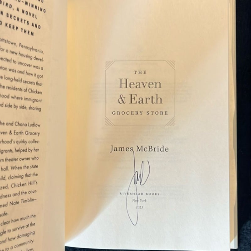 The Heaven and Earth Grocery Store SIGNED