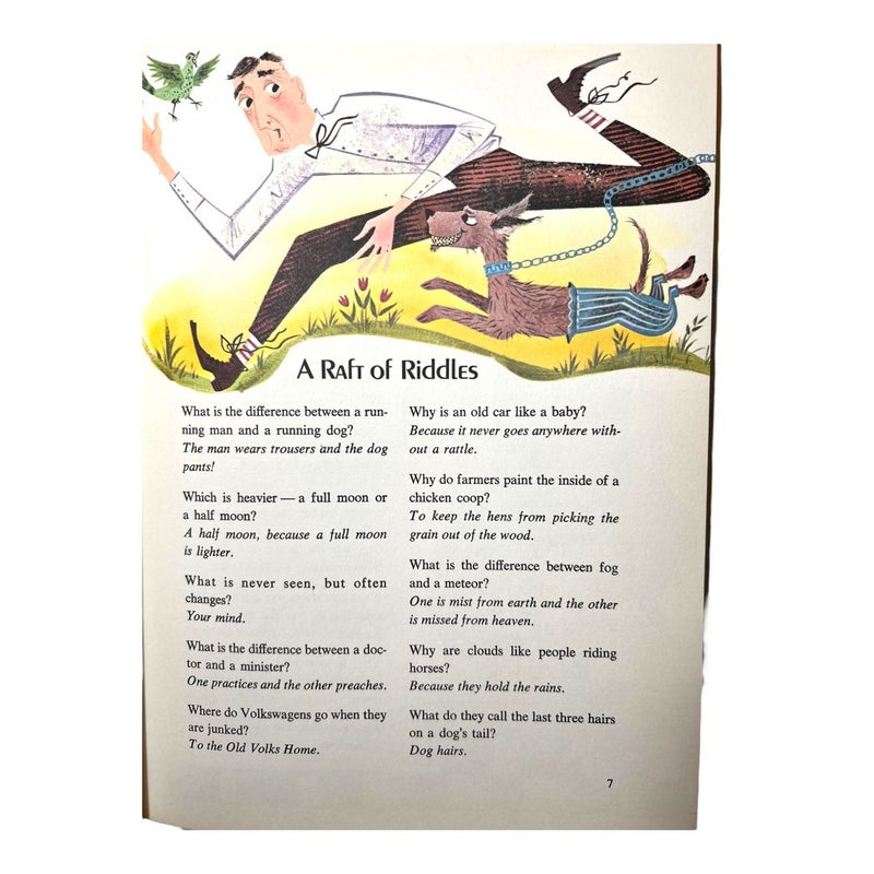 Vintage Children's Books ~ The Joke Book 1963