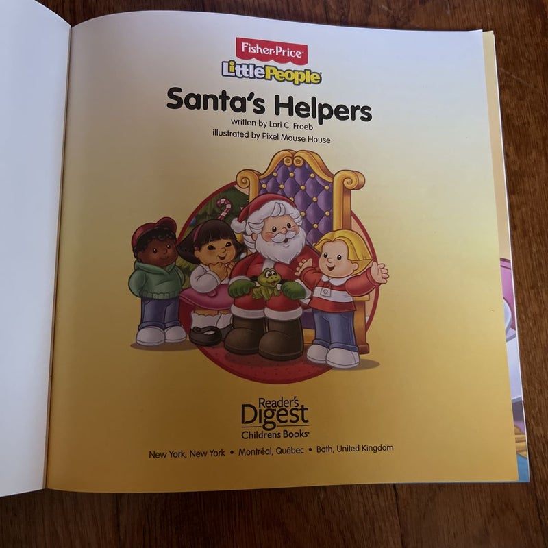 Fisher Price Little People Santa's Helpers