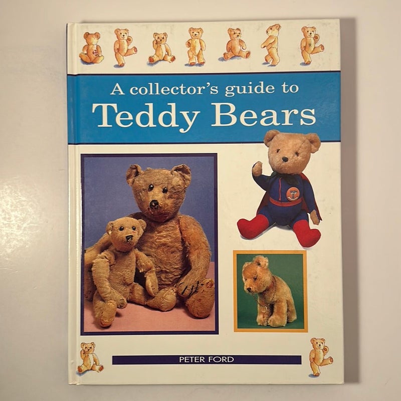 3 Hardcover (Vintage) Teddy Bears Book Bundle