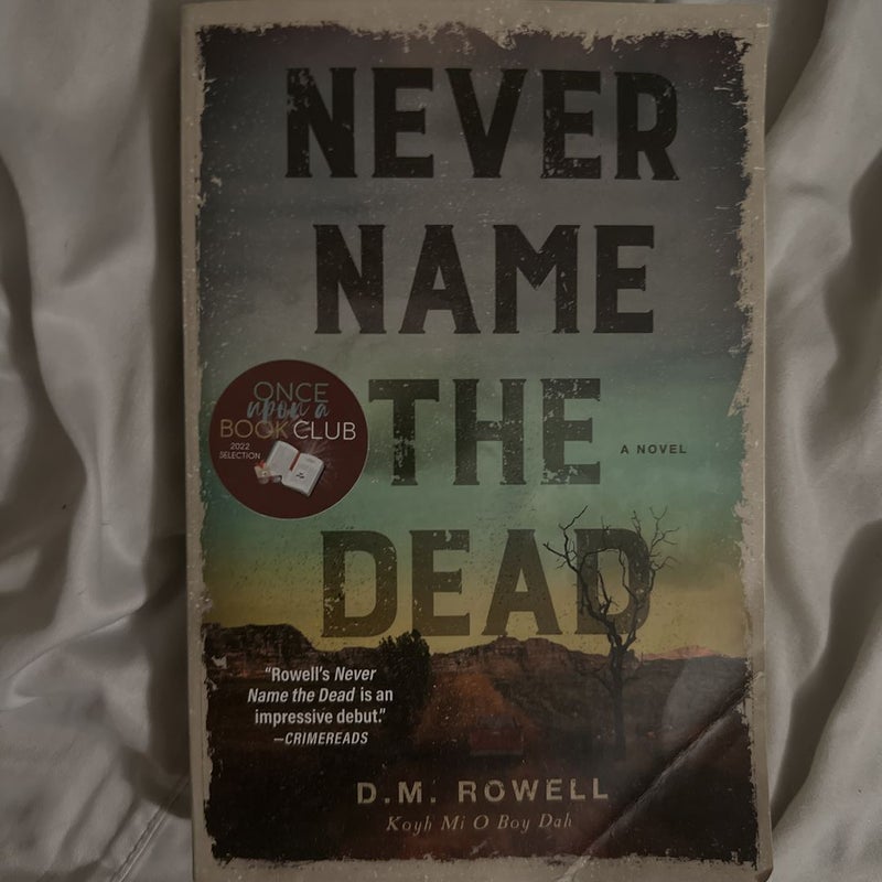 Never name the dead