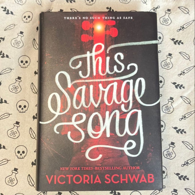 This Savage Song * 1st edition *