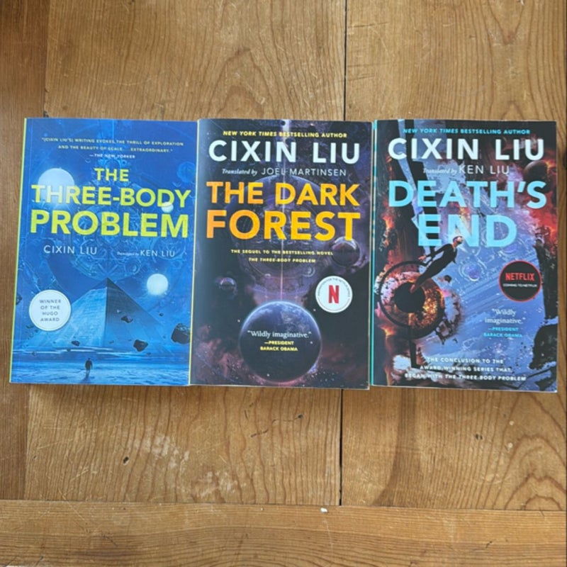 The Three-Body Problem + The Dark Forest + Death’s End