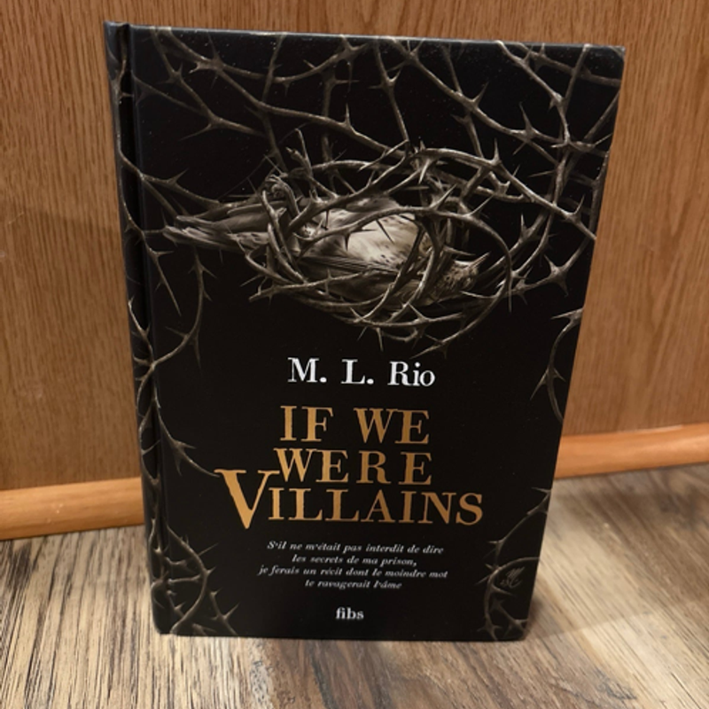 Special Hardback Edition If We Were Villains