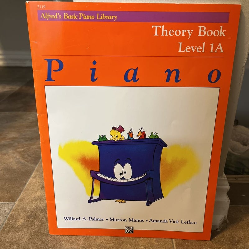 Alfred's Basic Piano Library Theory, Bk 1A