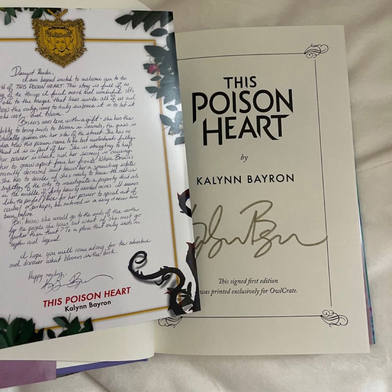 This Poison Heart (Owlcrate Edition)