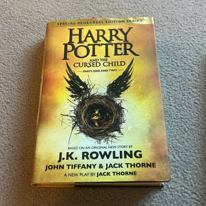 Harry Potter and the Cursed Child Parts One and Two (Special Rehearsal Edition Script)