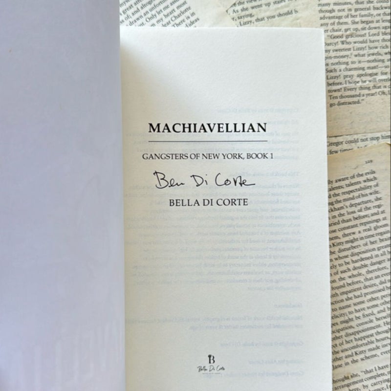 Machiavellian - signed Dark & Quirky edition 