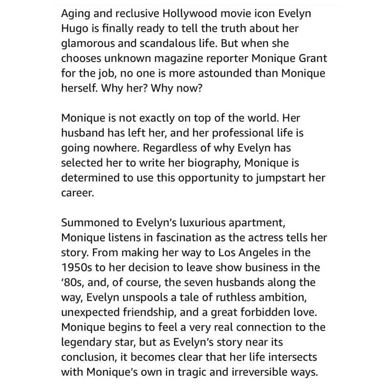 The Seven Husbands of Evelyn Hugo