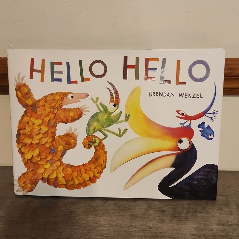 Hello Hello (Books for Preschool and Kindergarten, Poetry Books for Kids)
