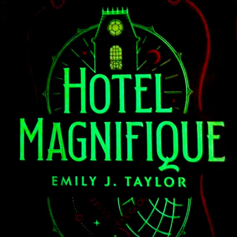 NEW Hotel Magnifique SIGNED by Emily J. Taylor Owlcrate Exclusive FIRST Edition