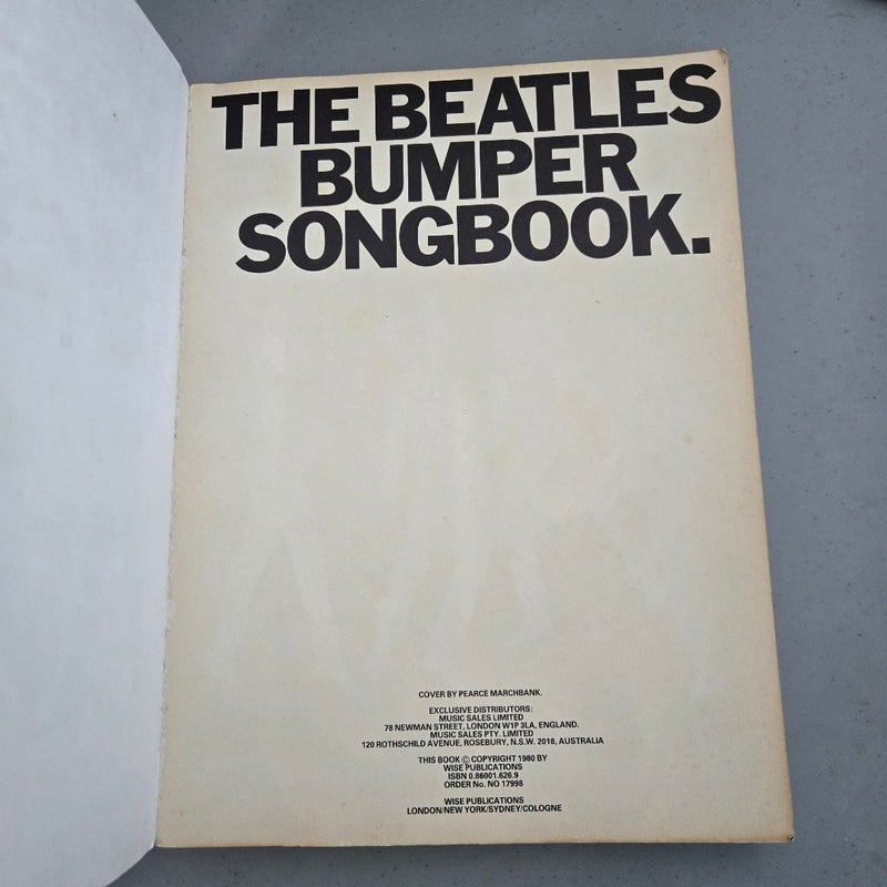 The Beatles Bumper Songbook