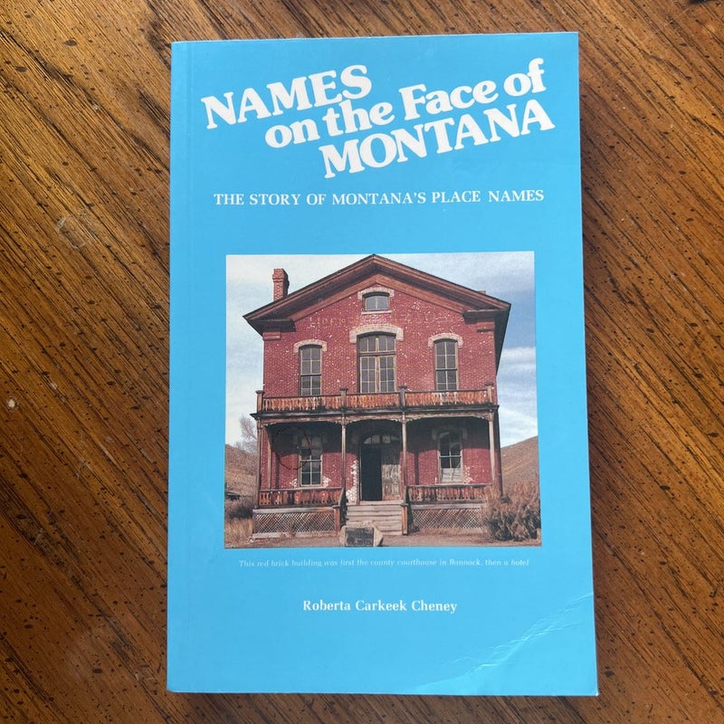 Names of the Face of Montana